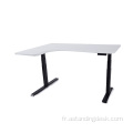 Office ergonomique High Power Electric L Shape Desk